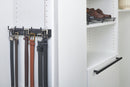REV A SHELF : Sliding Belt Rack for Custom Closet Systems