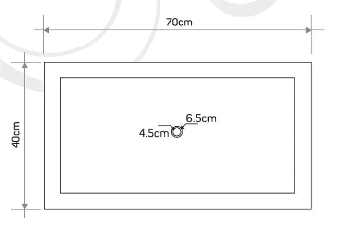 Troia Travertine Marble Sink