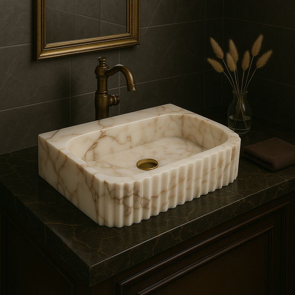 Calacatta Marble Sink