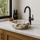 Calacatta Viola Marble Sink