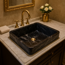 Luxury Black Marble Sink