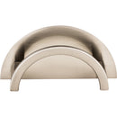 Top Knobs: SANCTUARY (R) Half Circle Open