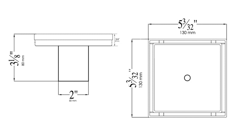 ALFI brand  Shower Drain