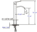 ALFI brand AB1158 Bathroom Faucet