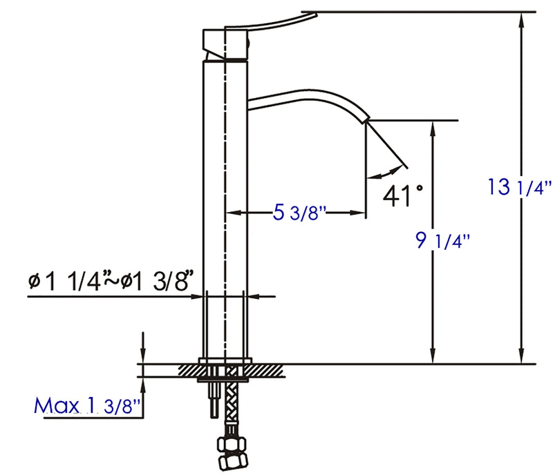 ALFI brand AB1158 Bathroom Faucet