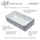 ALFI brand AB3318SB Kitchen Sink