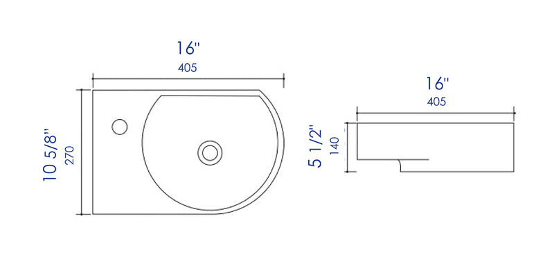 ALFI brand  Bathroom Sink