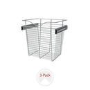 REV A SHELF : 18" W Closet Basket for Custom Closet Systems