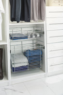 REV A SHELF : 24" W Closet Basket for Custom Closet Systems