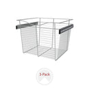 REV A SHELF : 24" W Closet Basket for Custom Closet Systems