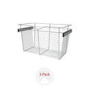 REV A SHELF : 30" W Closet Basket for Custom Closet Systems