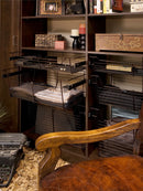 REV A SHELF : 18" W Closet Baskets for Custom Closet Systems (3-Pack)