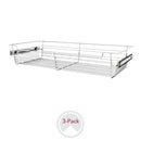 REV A SHELF : 30" W Closet Baskets for Custom Closet Systems (3-Pack)