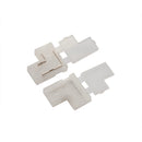 Clear FlexTape Connector, Back-To-Back TEE (Bag of 5)