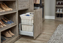 REV A SHELF : Steel Wire Pullout Hamper for Vanity/Closet Applications w/ Soft/Open Close