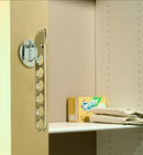 REV A SHELF : Adjustable Wall/Door Valet Hook for Laundry/Closet Systems