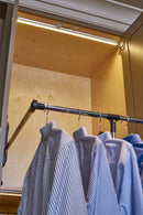 REV A SHELF : Adjustable Pull Down Closet Rod for Custom Closet Systems