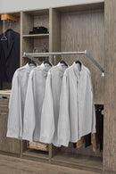 REV A SHELF : Adjustable and Trim-to-Fit Pull Down Closet Rod for Custom Closet Systems