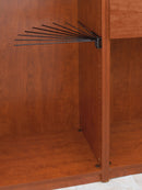 REV A SHELF : Swing Out Fan Pants Rack for Custom Closet Systems