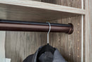 REV A SHELF : Closet Rod End Caps for Sidelines CRSL Closet Rods