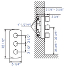 ALFI brand AB3901 Shower Mixer