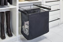 REV A SHELF : Canvas Pullout Hamper for Custom Closet Systems