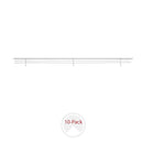 REV A SHELF : Closet Shoe Rail for Custom Closet Systems (10 pack)