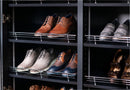 REV A SHELF : Closet Shoe Rail for Custom Closet Systems (10 pack)