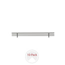 REV A SHELF : Sidelines Closet Shoe Rail for Custom Closet Systems (10 pack)
