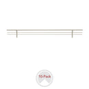 REV A SHELF : Sidelines Closet Shoe Rail for Custom Closet Systems (10 pack)