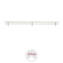 REV A SHELF : Sidelines Closet Shoe Rail for Custom Closet Systems (10 pack)