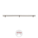 REV A SHELF : Sidelines Closet Shoe Rail for Custom Closet Systems (10 pack)