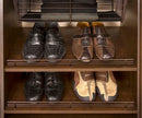 REV A SHELF : Sidelines Closet Shoe Rail for Custom Closet Systems (10 pack)
