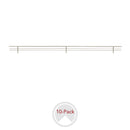 REV A SHELF : Sidelines Closet Shoe Rail for Custom Closet Systems (10 pack)