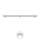 REV A SHELF : Sidelines Closet Shoe Rail for Custom Closet Systems (10 pack)