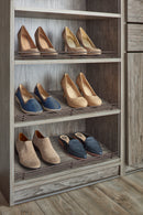 REV A SHELF : Sidelines Closet Shoe Rail for Custom Closet Systems (10 pack)