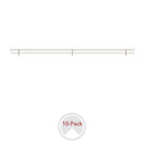 REV A SHELF : Sidelines Closet Shoe Rail for Custom Closet Systems (10 pack)