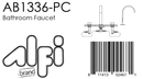 ALFI brand AB1336 Bathroom Faucet