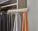 REV A SHELF : Premier Pull Out Swivel Belt Rack for Custom Closet Systems