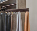 REV A SHELF : Premier Pull Out Swivel Belt Rack for Custom Closet Systems