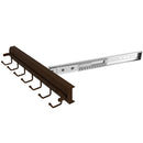 REV A SHELF : Premier Pull Out Swivel Belt Rack for Custom Closet Systems