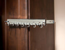 REV A SHELF : Premier Pullout Swivel Belt Rack for Custom Closet Systems