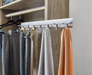 REV A SHELF : Premier Pull Out Swivel Belt Rack for Custom Closet Systems