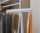 REV A SHELF : Premier Pull Out Swivel Belt Rack for Custom Closet Systems