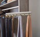 REV A SHELF : Premier Pull Out Swivel Belt Rack for Custom Closet Systems