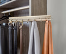 REV A SHELF : Premier Pullout Swivel Belt Rack for Custom Closet Systems