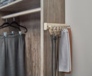 REV A SHELF : Premier Pullout Swivel Belt Rack for Custom Closet Systems
