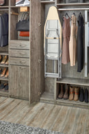 REV A SHELF : Deluxe Swivel Ironing Board for Customer Closet Systems
