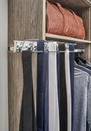 REV A SHELF : Premier Pullout Swivel Tie Rack for Custom Closet Systems