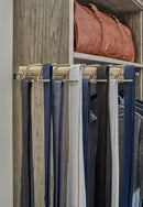 REV A SHELF : Premier Pullout Swivel Tie Rack for Custom Closet Systems
